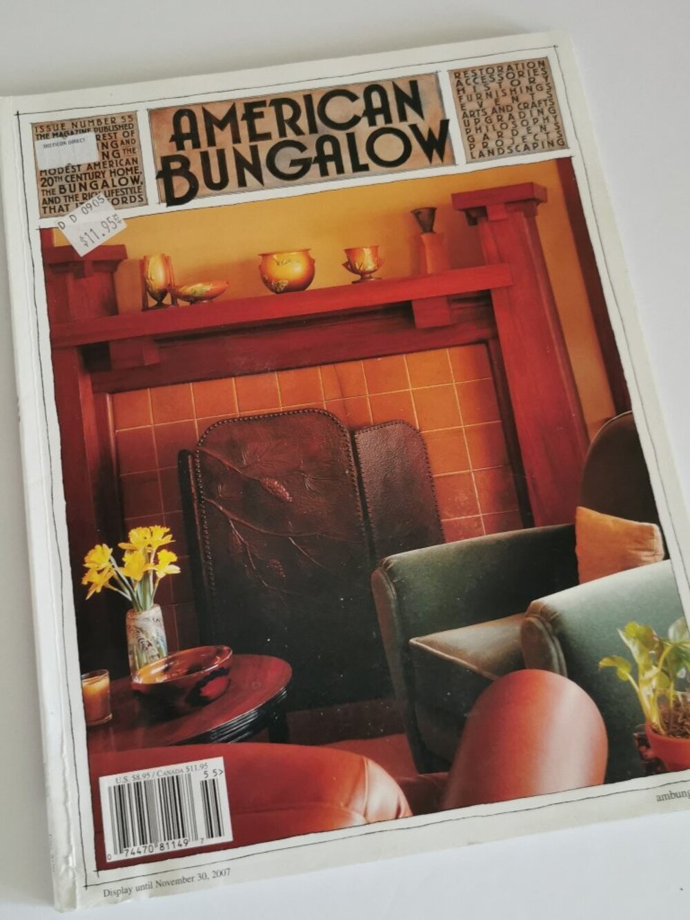 American Bungalow Magazine Issue 55 Fall 2007 Arts & Crafts Design Craftsman